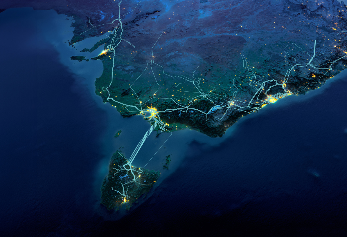 National Electricity Market from space with Marinus